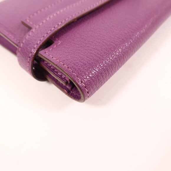 ❤️HERMES Kelly Long Wallet - Purple❤️ - Picture 11 of 11